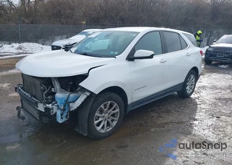 2021 Chevrolet Equinox Awd Lt z USA, uszkodzony, nr VIN 3GNAXUEV8MS103765